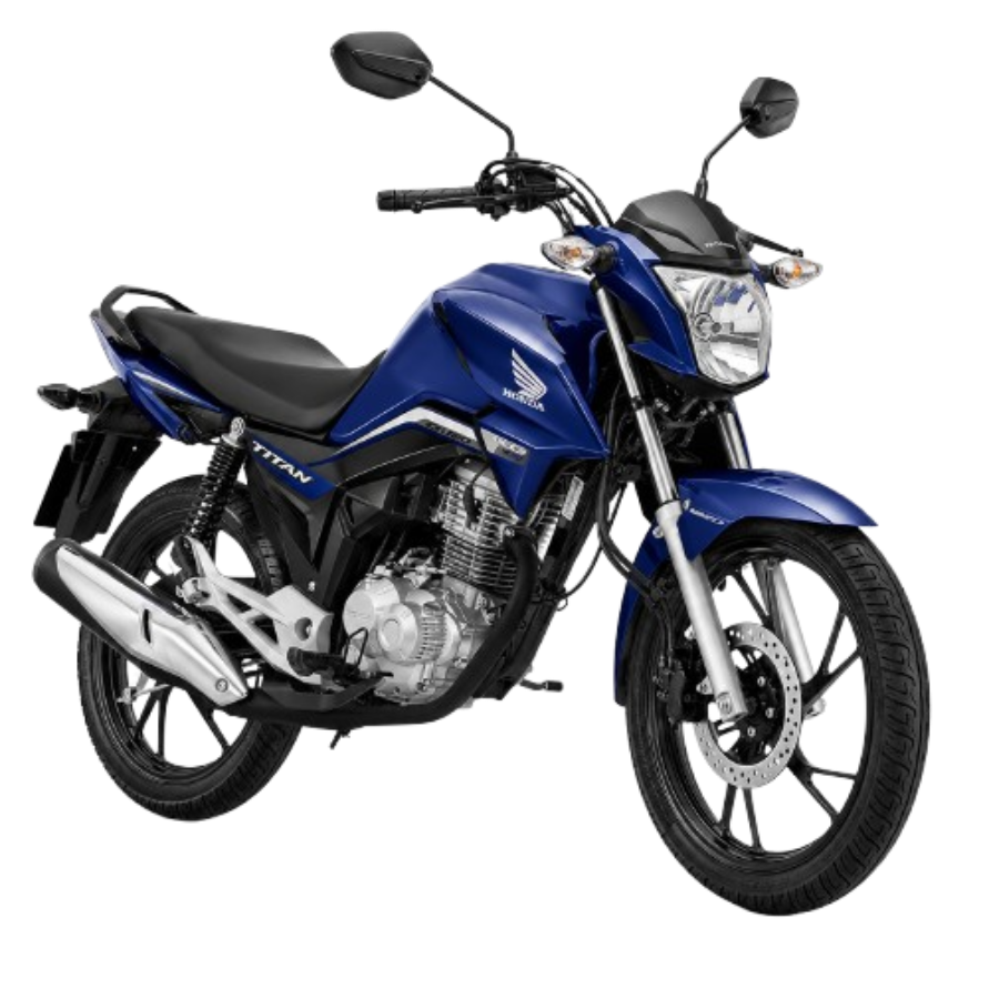 Honda CG 160 Titan azul